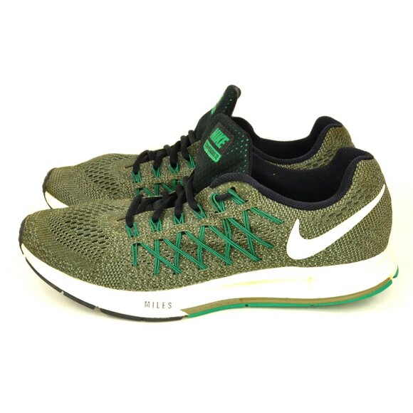 Nike Lunarepic Flyknit Men's Size 10.5 Olive Pine Running Sneakers 818676-303 - Picture 6 of 10